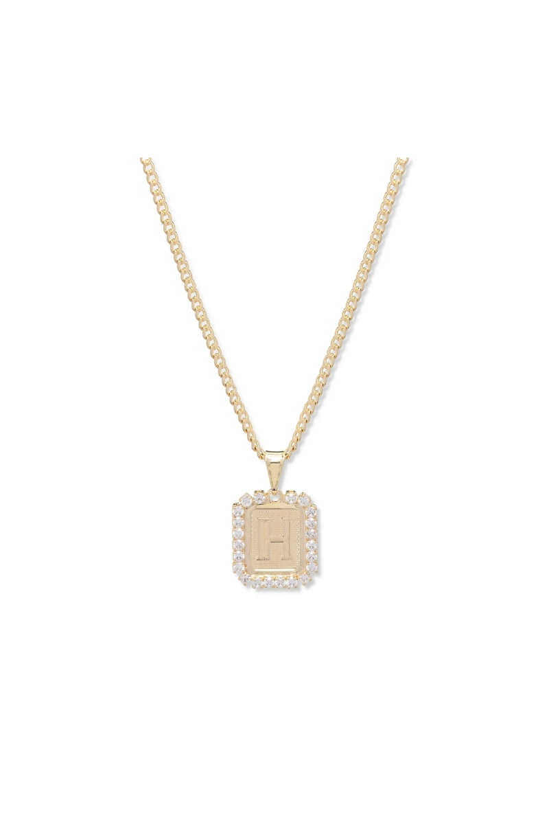 Royal Initial Card Necklace、mySite、hinf8tx79