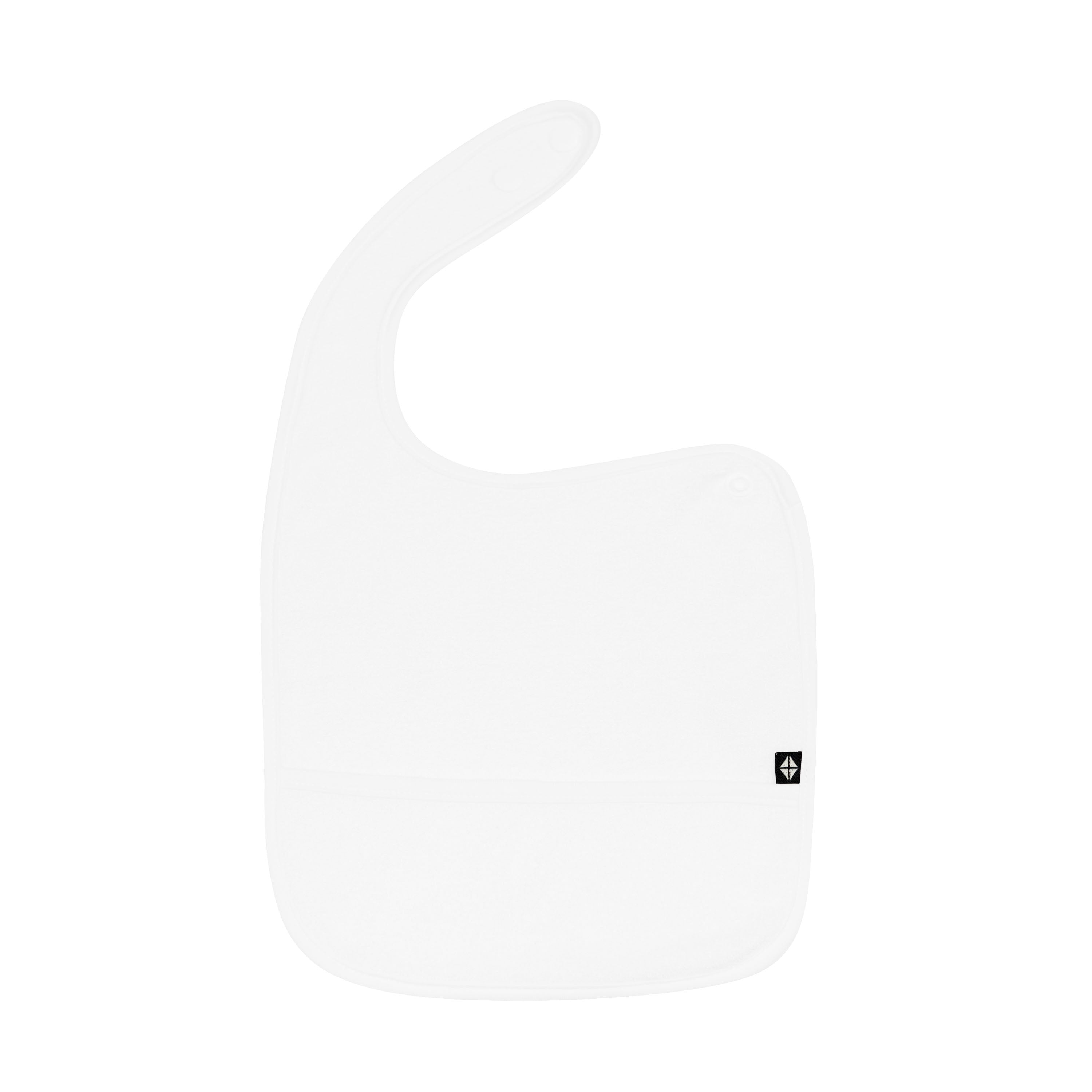  Terry Pocket Bib in Cloud、mySite、layawaytickets