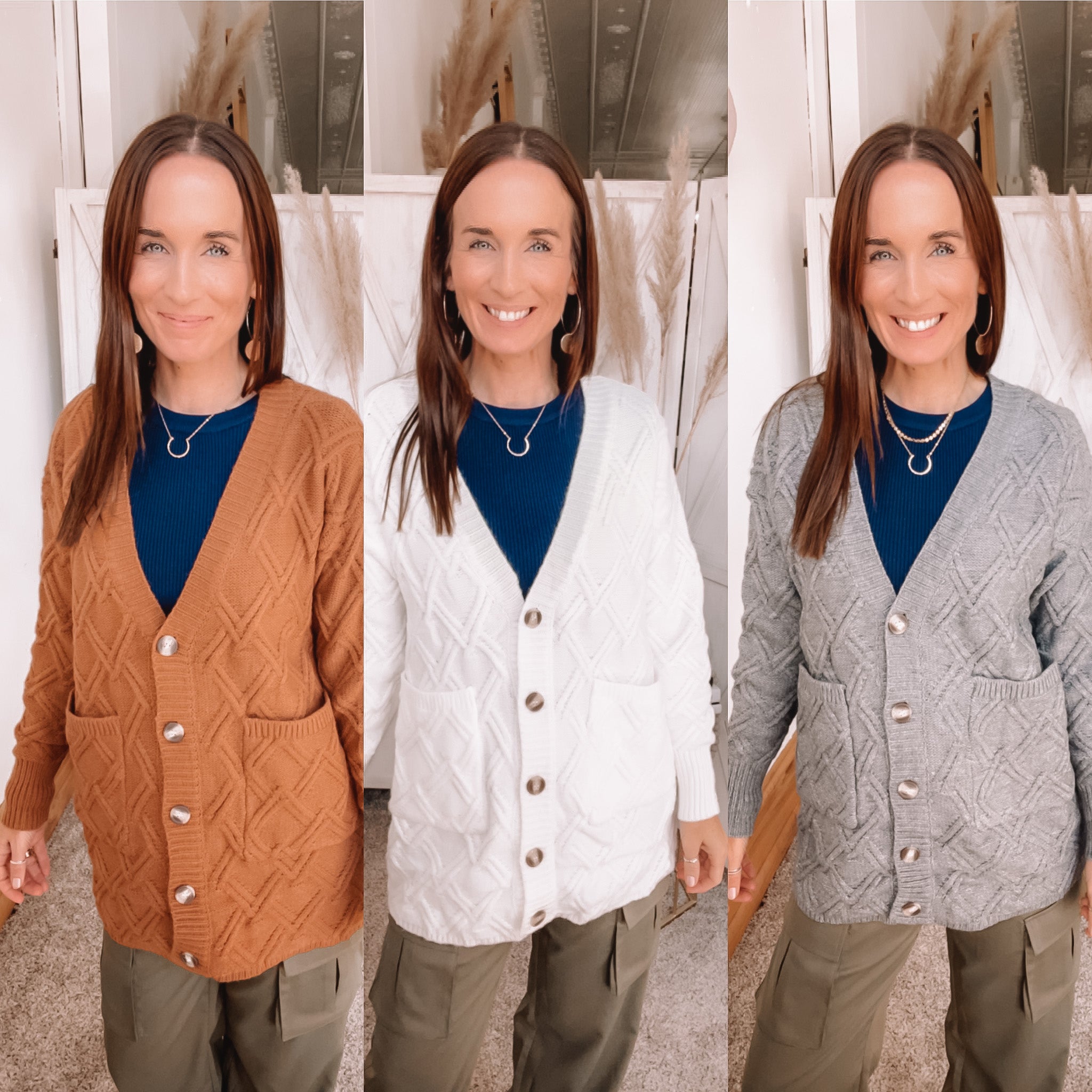 Norma's Crisp Pumpkin Cardigan's、mySite、garagedoors4me