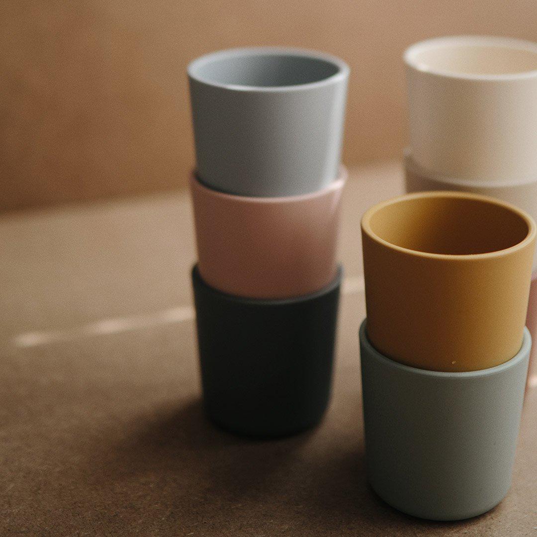  Mushie Dinnerware Cups - Sage - 2 Pack、mySite、merchandisen