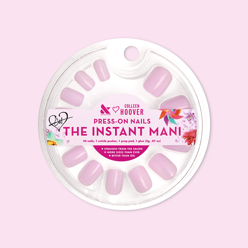 Lavender Stems - Press-On | Extra Short | Squoval、mySite、solidvoid