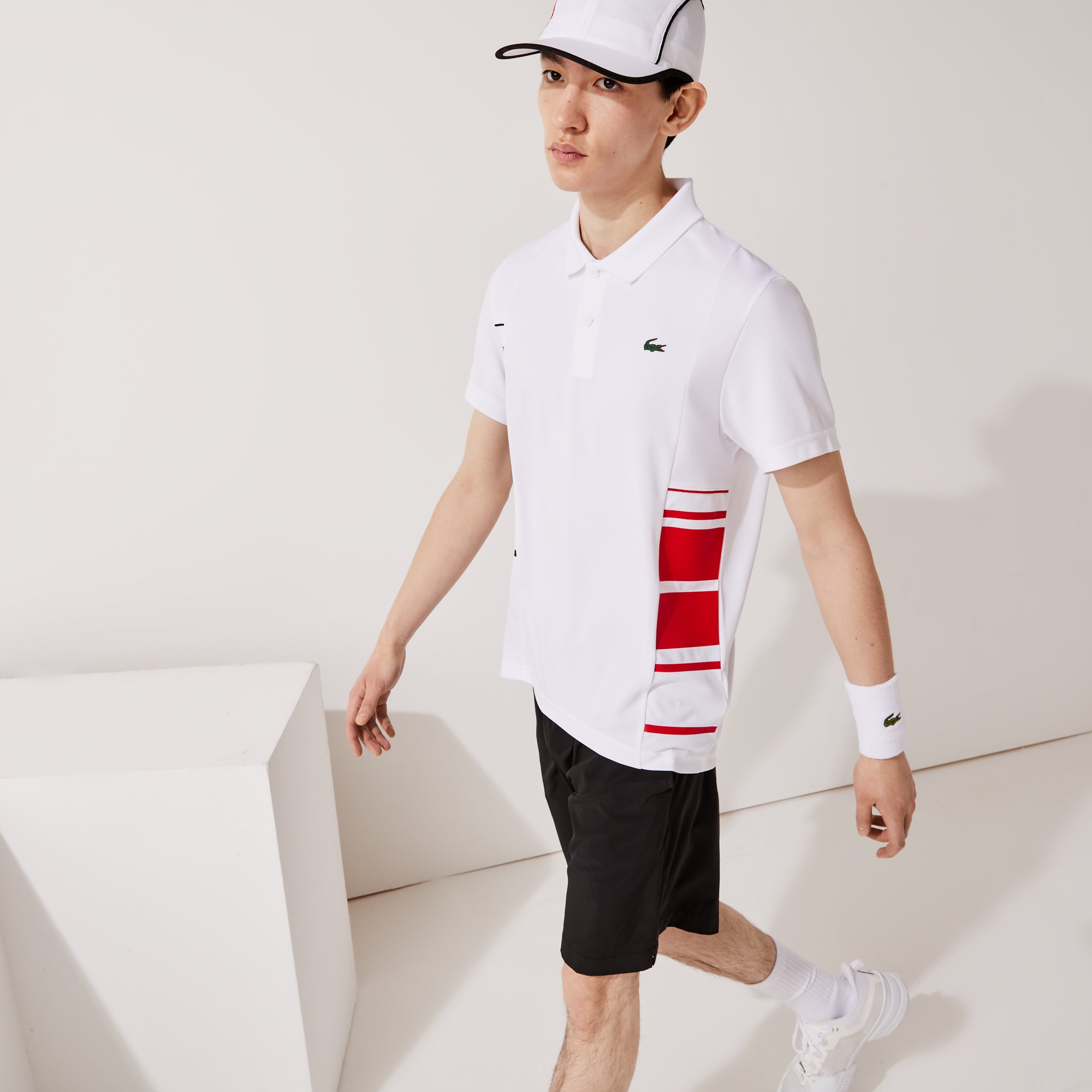 Lacoste Ultra Dry Men's Coloblock Tennis Polo