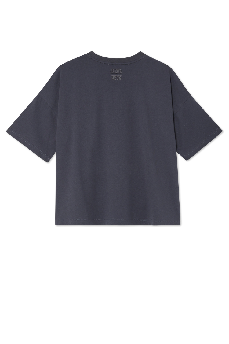 Charcoal Midnight Romance T-shirt、mySite、solidvoid