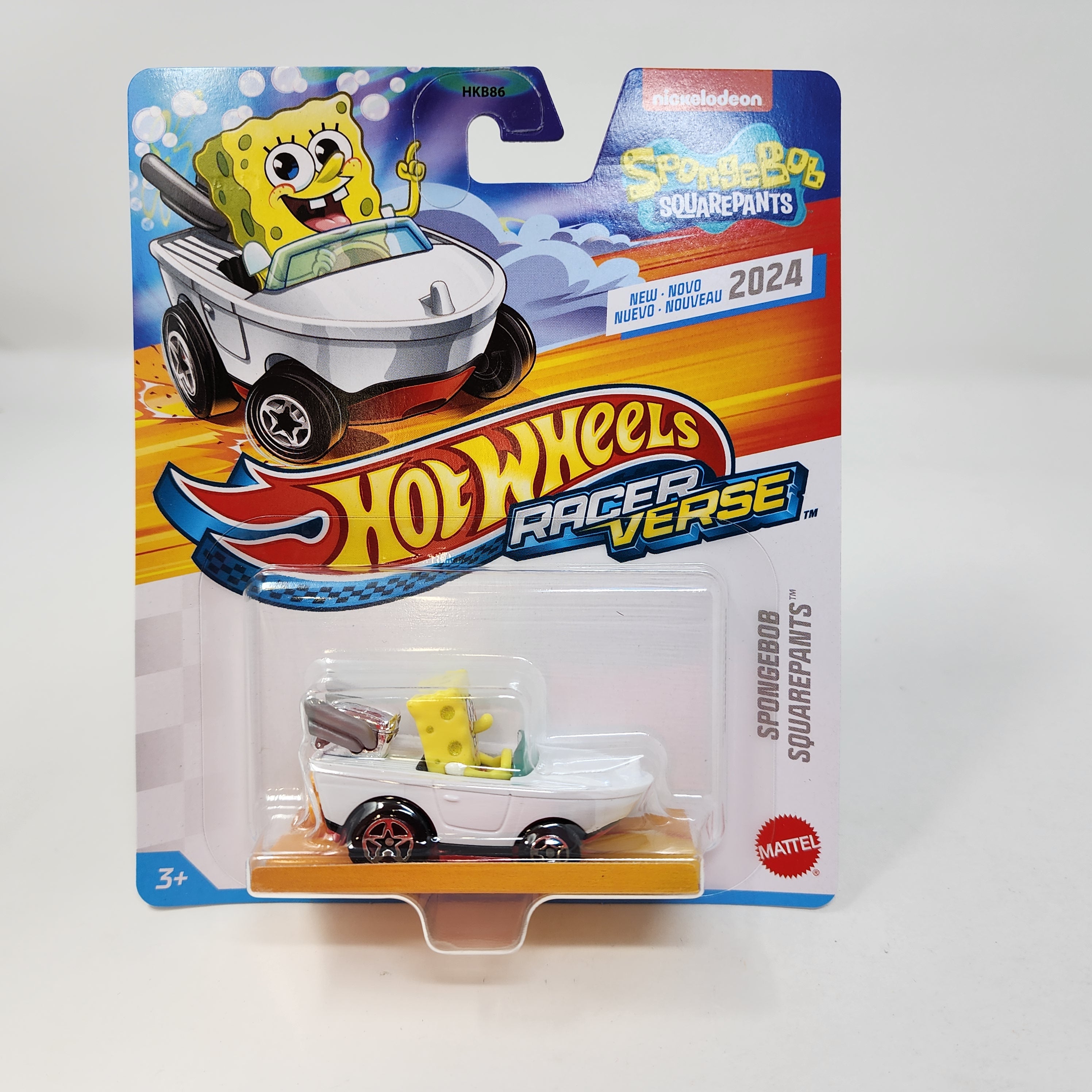 Spongebob Squarepants First Edition * 2024 Hot Wheels Racer Verse Case K、mySite、hgirdovlk