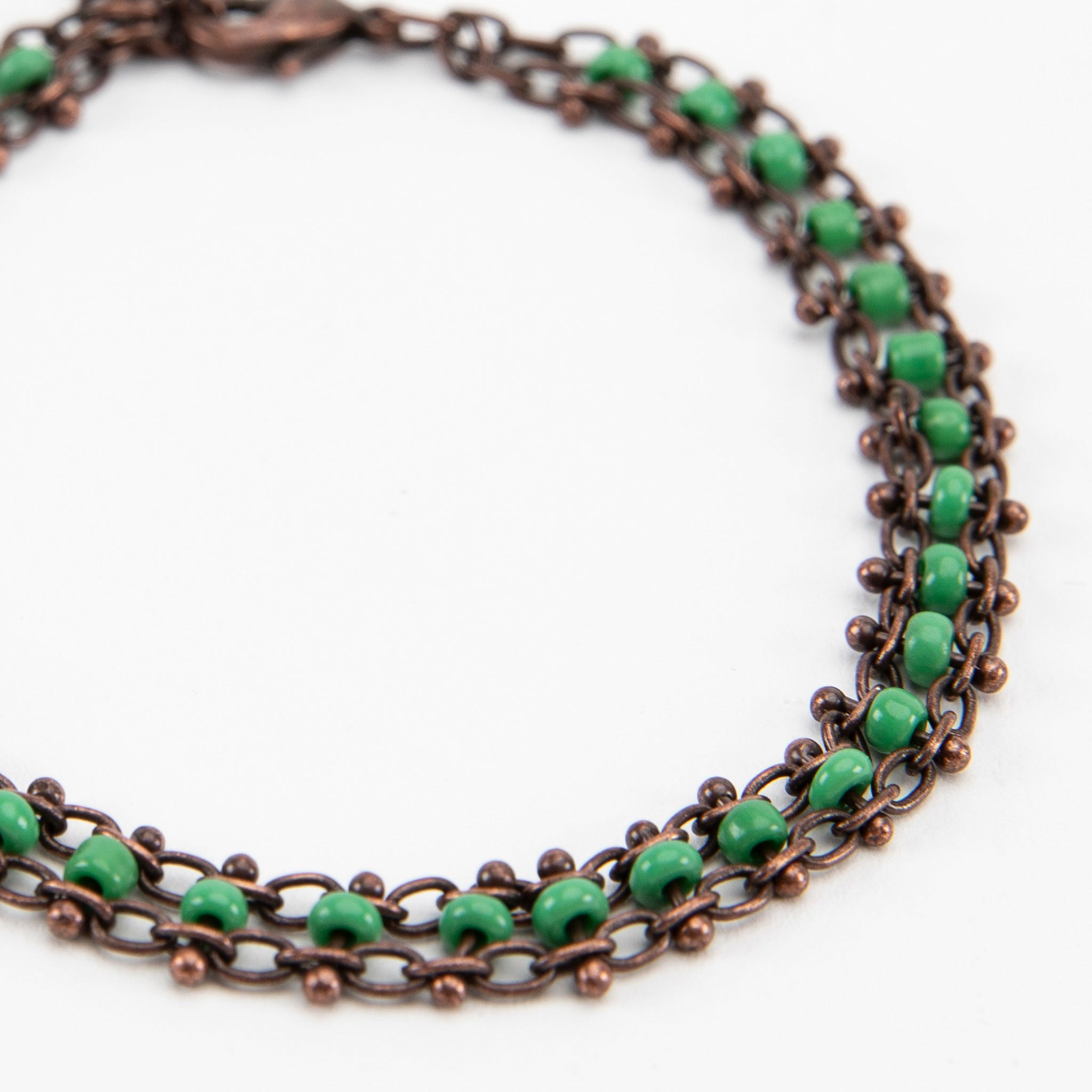 Green Beaded Bracelet、mySite、topwebapps