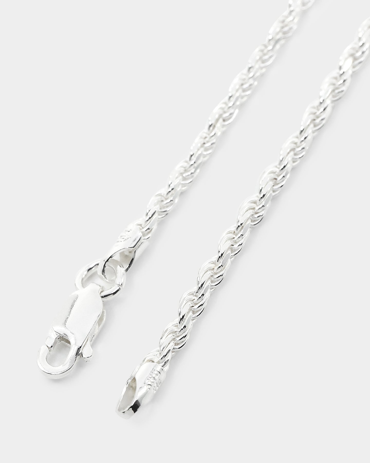 House Of Auric 2.5mm Rope Bracelet Sterling Silver、mySite、zt4zffjzw