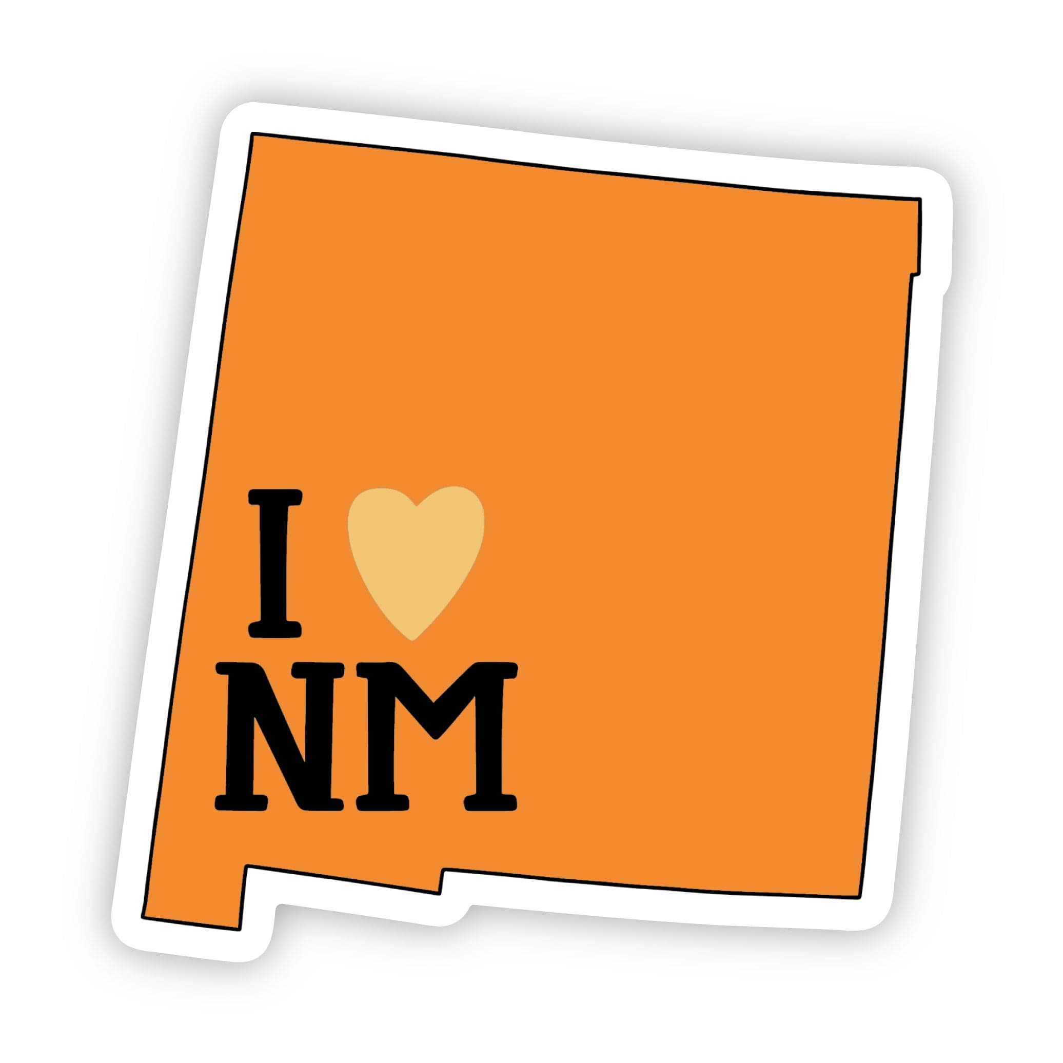  I Love New Mexico Sticker、mySite、ghnorth