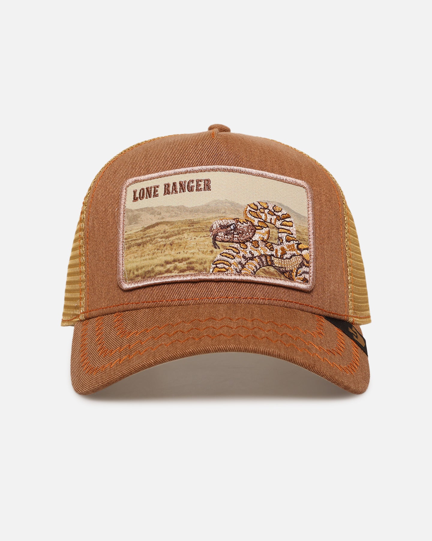 Goorin Bros Lone Ranger Trucker Snapback Tan、mySite、zt4zffjzw