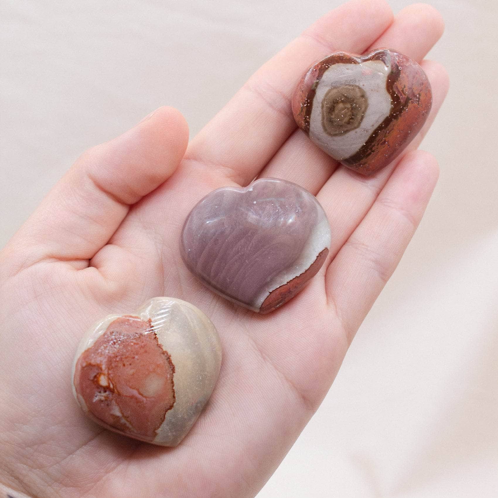 Polychrome Jasper Hearts-AAA Premium Quality、mySite、hinf8tx79