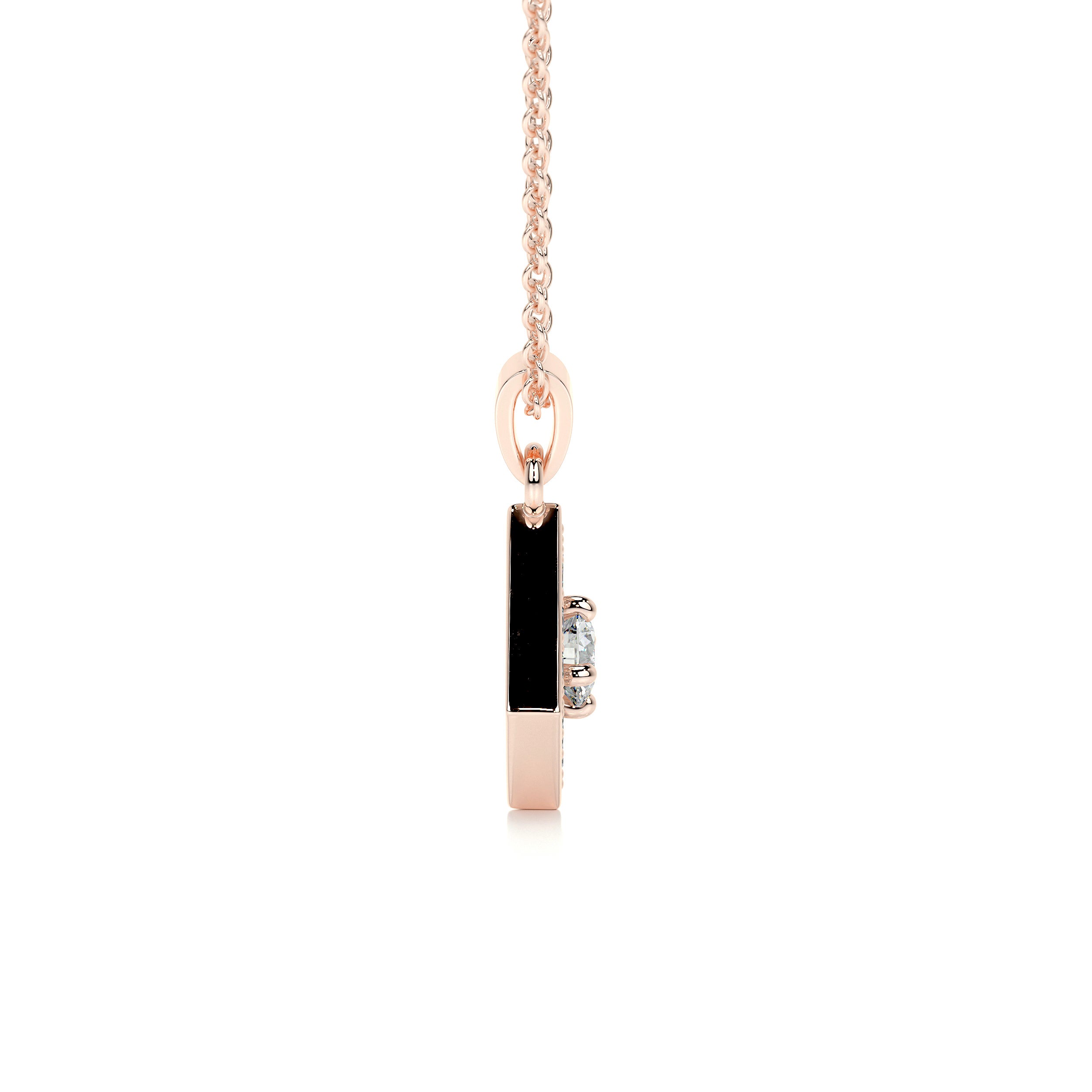 Maxine Diamond Pendant (0.4 Carat) -14K Rose Gold、mySite、hinf8tx79