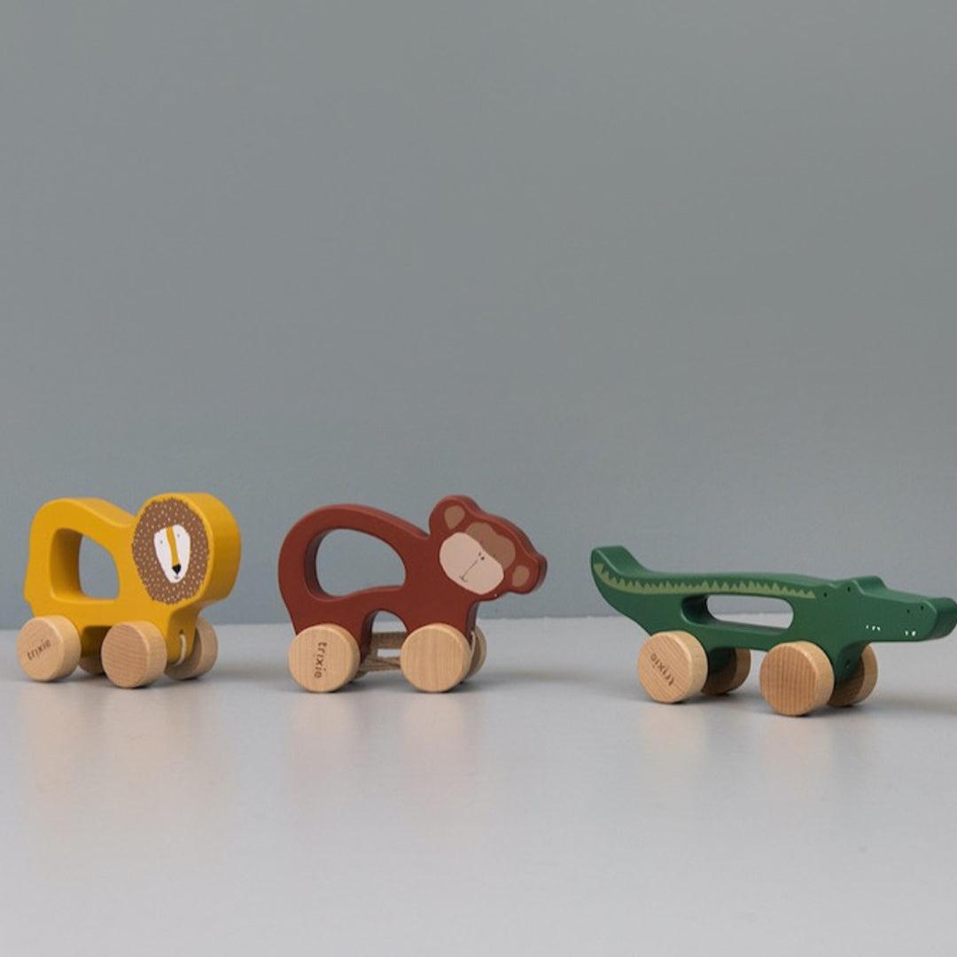  Trixie Wooden Pull Along Toy - Mr Lion、mySite、merchandisen