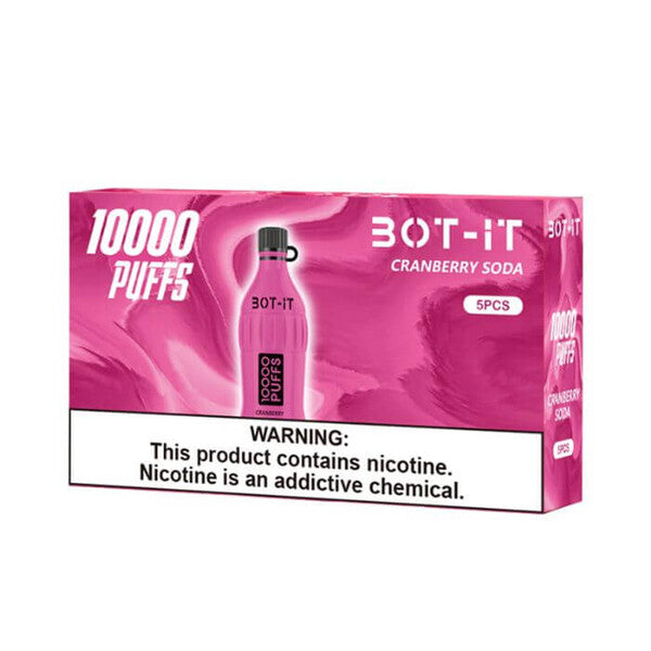 BOT-IT 10000 Puffs Vape 19mL 5 Pack、mySite、zt4zffjzw