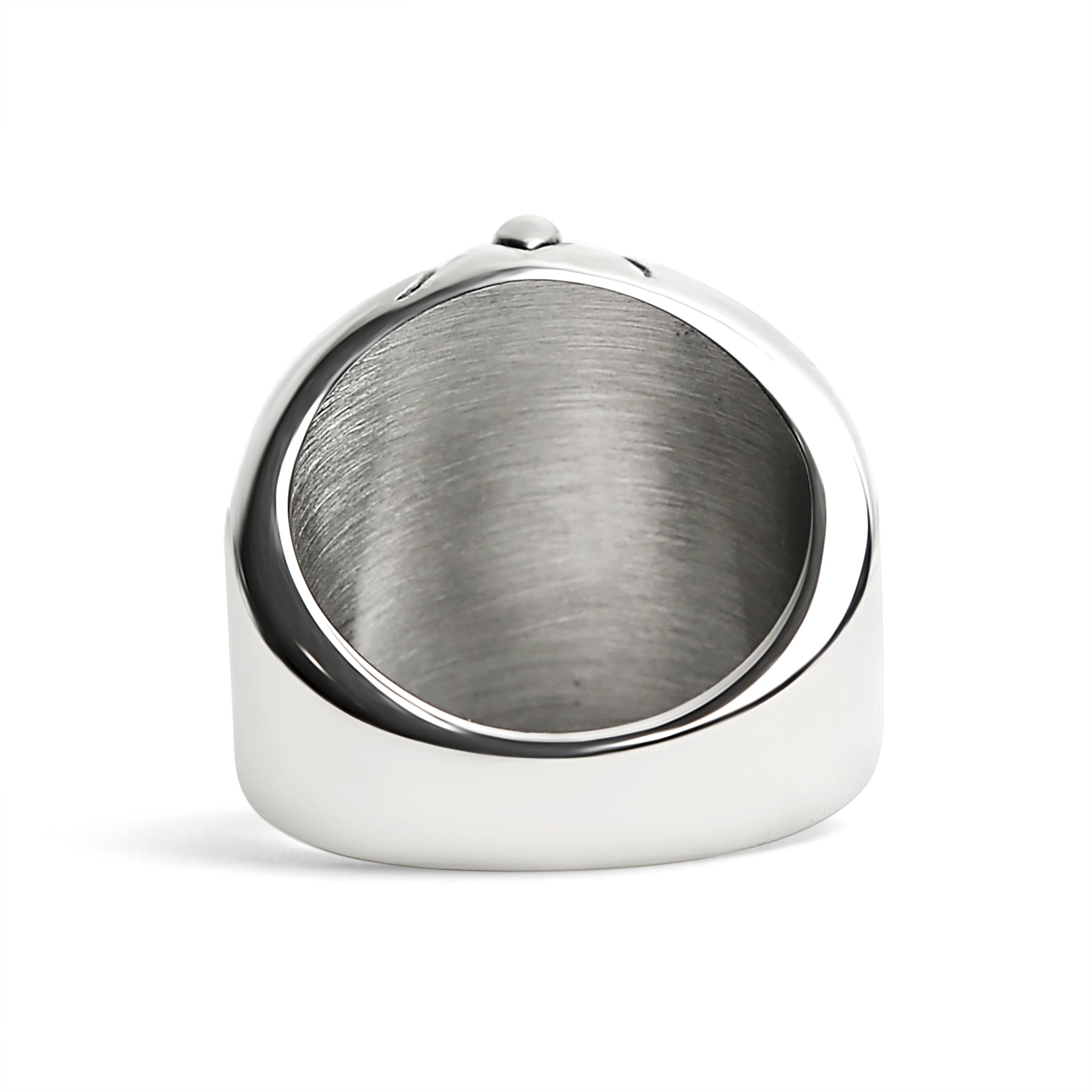 Stainless Steel Skull With Spider And Web Accents Ring / SCR4025、mySite、dreamappss