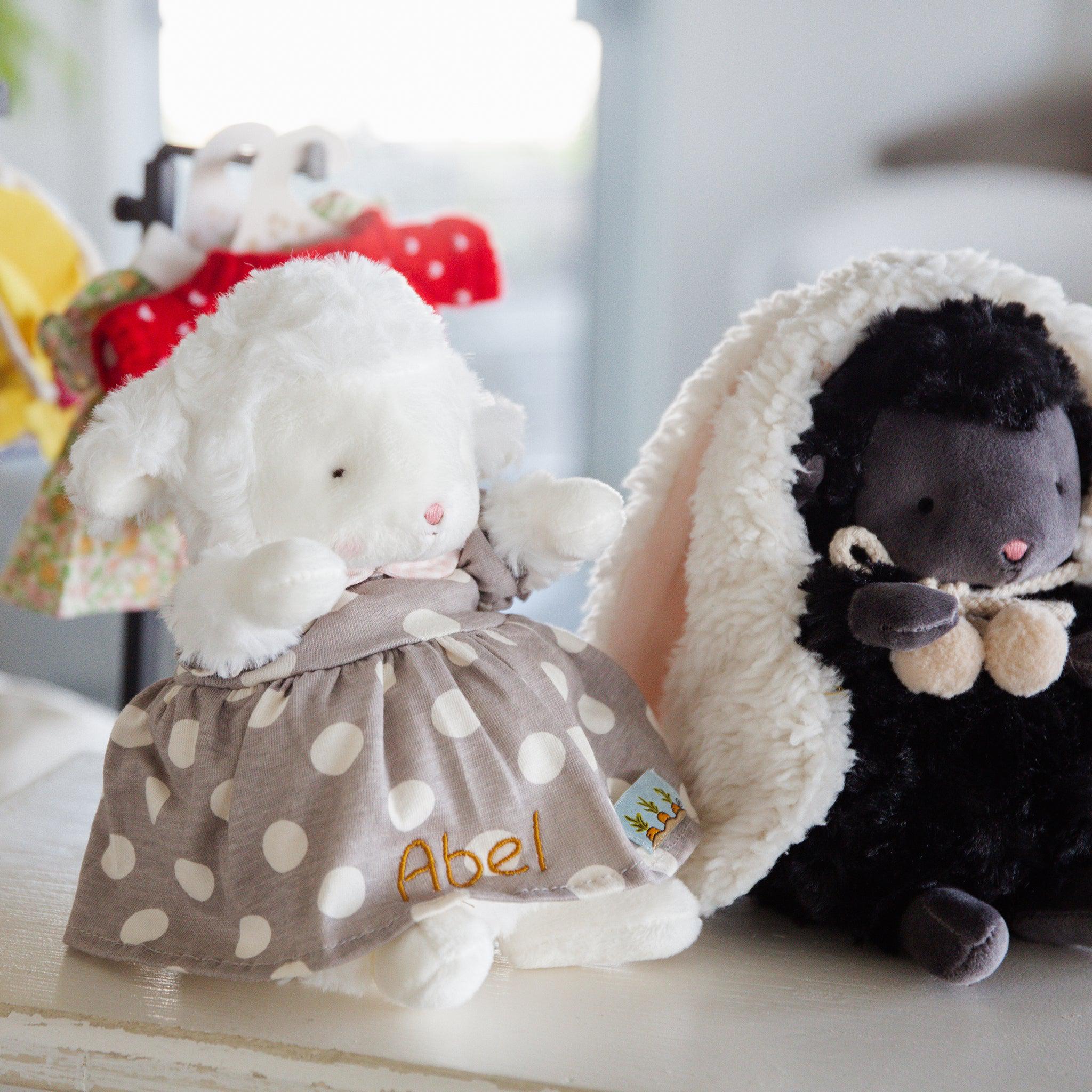 RETIRED - Kiddo's Closet Polka Dot Dress - Gray & Cream、mySite、g9winljtr