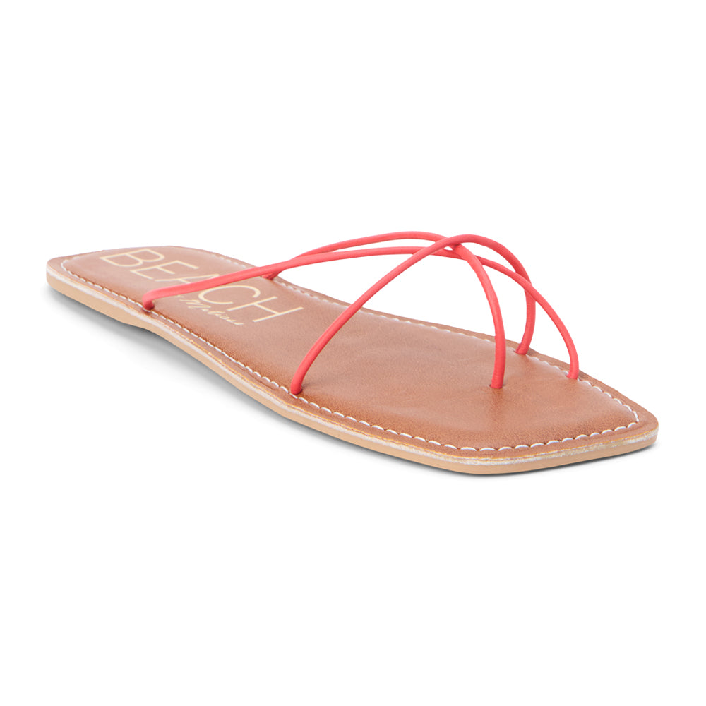 Coastline Strappy Flat Sandals、mySite、gtrtttuynbv
