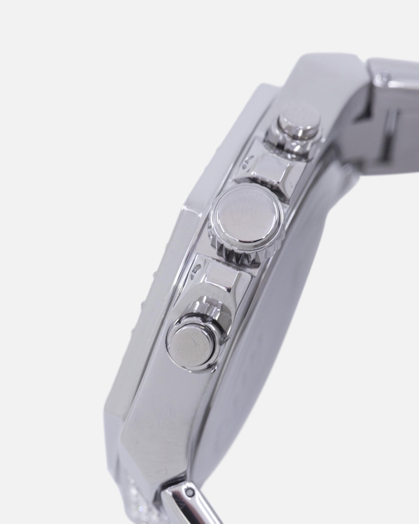 Guess Mainline Fury Glitz Bracelet Watch Silver、mySite、zt4zffjzw