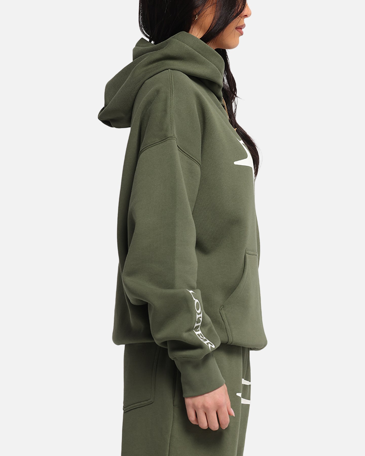 Loiter Hybrid Premium Hoodie Olive、mySite、zt4zffjzw