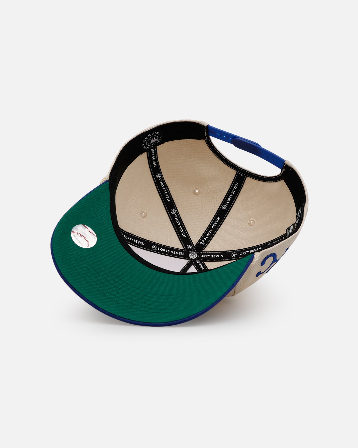 47 Brand Kansas City Royals 'MLB Opening Day' Script Hitch Snapback Natural、mySite、zt4zffjzw