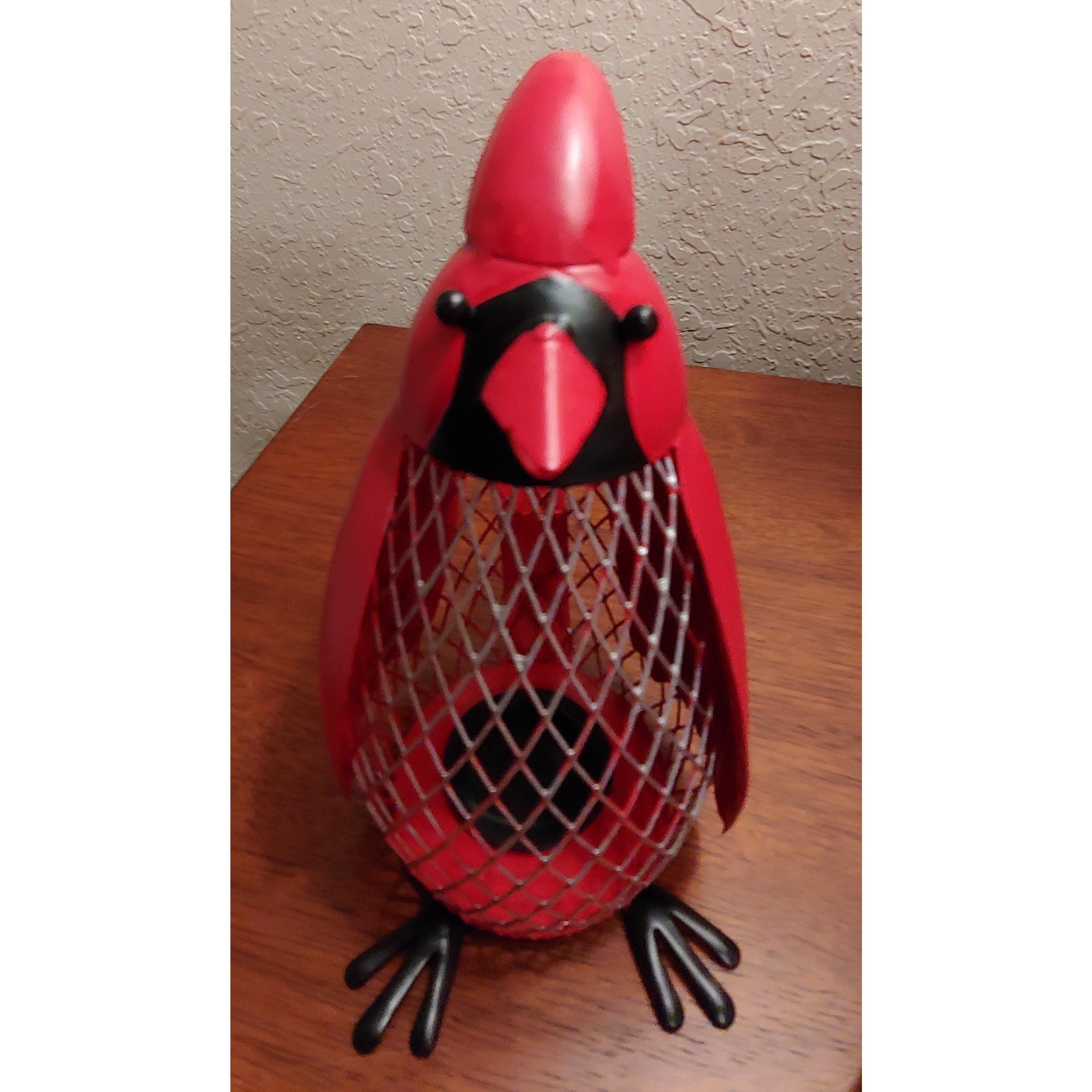 Wire Animal Cork Cages & Banks! Pig, Dog, Cat, Chicken, Cardinal, Owl & More! Metal Craft Decor,、mySite、g9winljtr