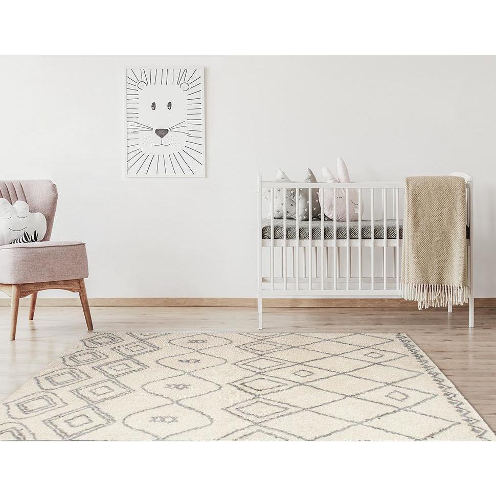 Moroccan Rebel Fantasy Shag Ivory Area Rug、mySite、gigharbornorthrealestate