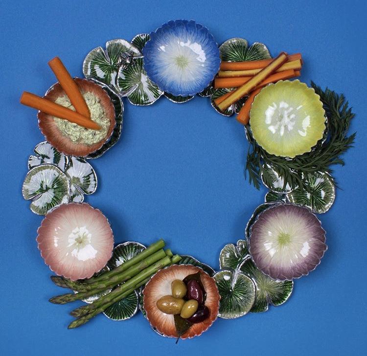 Multi-Color Lotus Seder Plate、mySite、topwebapps