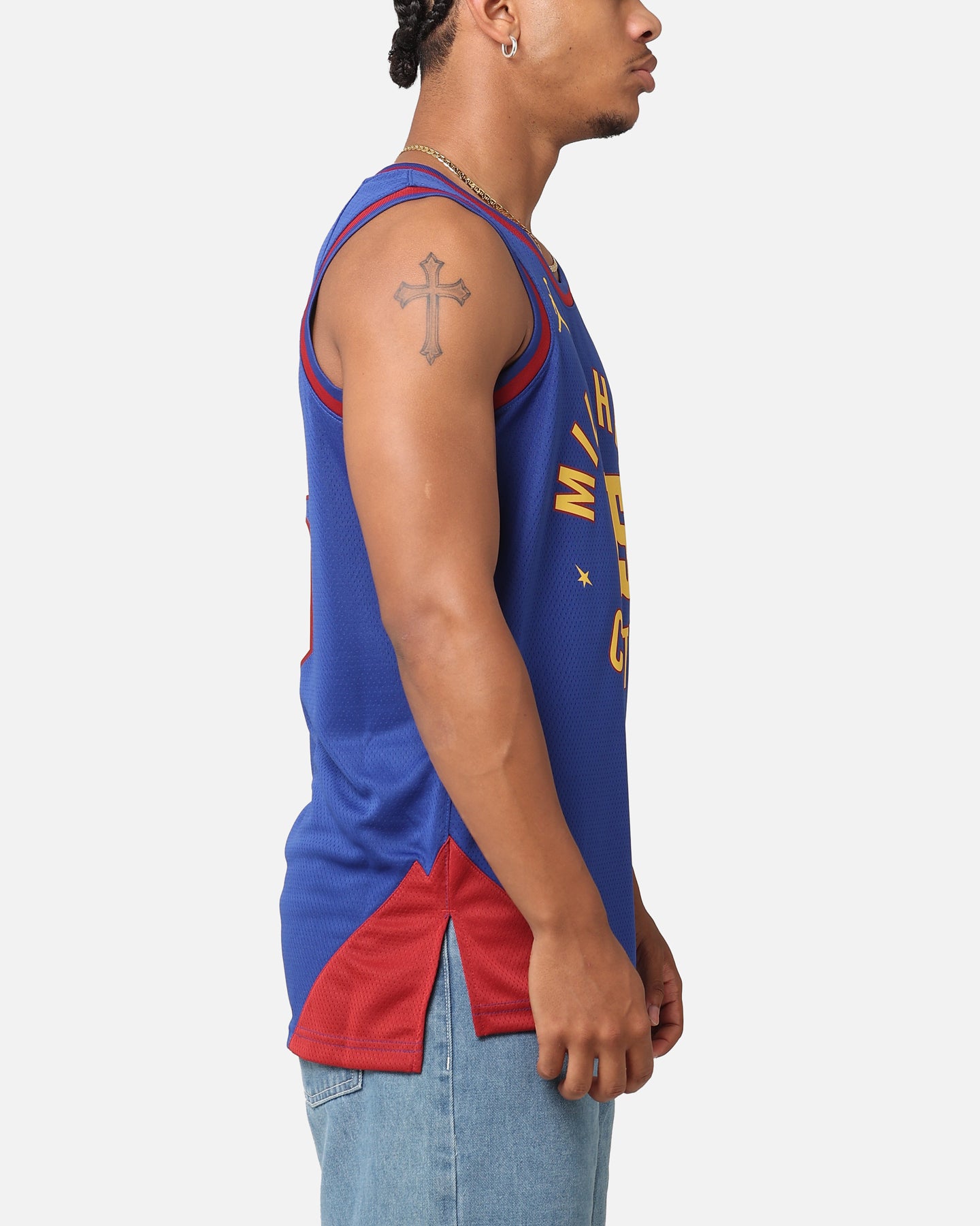 Jordan Denver Nuggets Nikola Jokić Statement Edition 2022/23 Dri-FIT Swingman Jersey Rush Blue/Team Crimson、mySite、zt4zffjzw