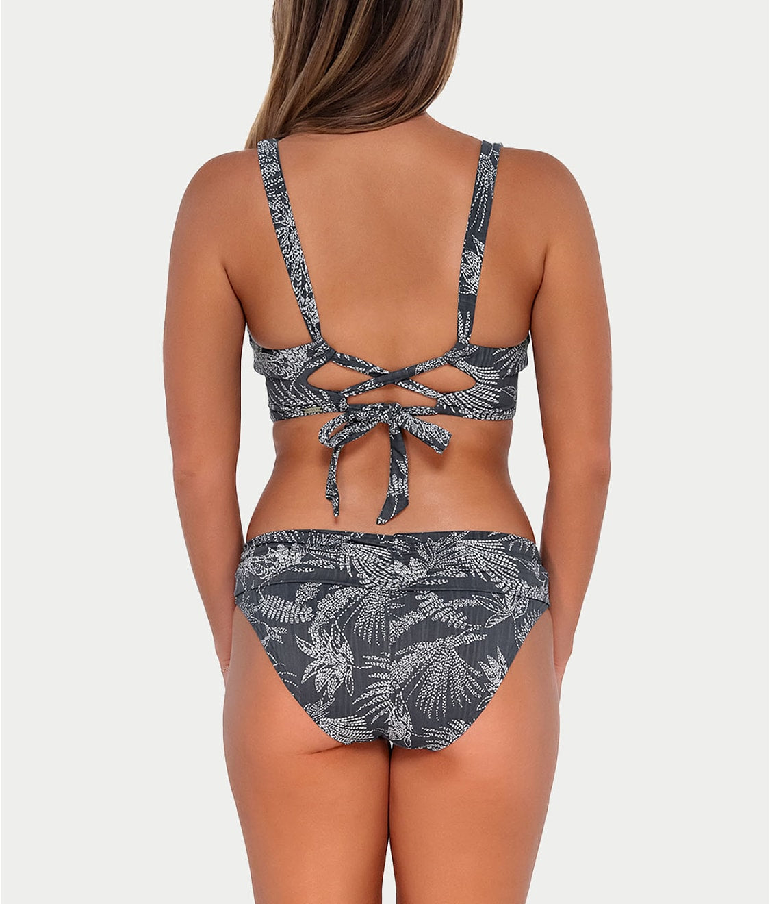 Printed Elsie Underwire Wrap Bikini Top、mySite、bengalsvssteelers