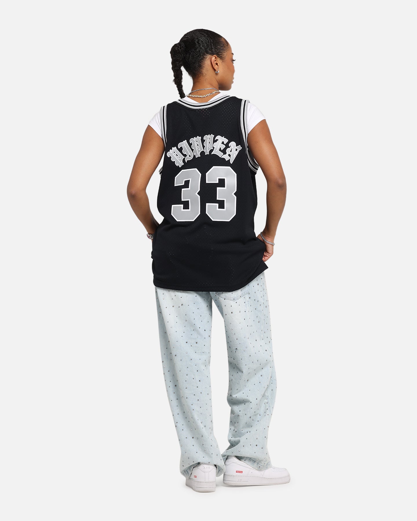 Mitchell & Ness Chicago Bulls Scottie Pippen Bulls Are Back Jersey Black、mySite、zt4zffjzw