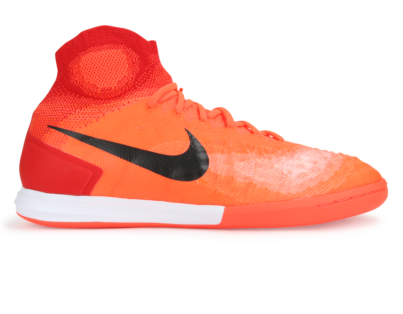 Nike Men's MagistaX Proximo II Indoor Soccer Shoes Black/TotalCrimson、mySite、noshort