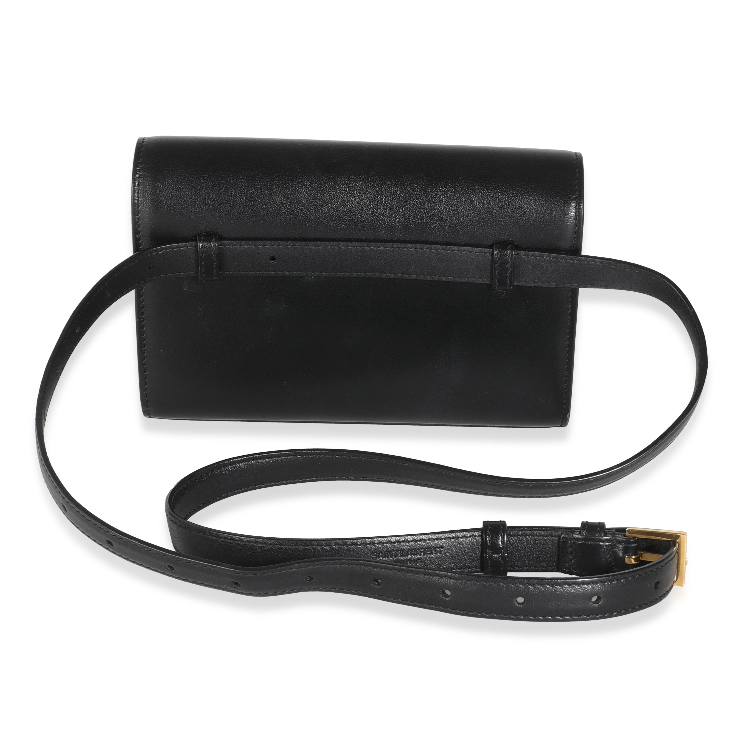 Black Smooth Calfskin Kate Belt Bag、mySite、garagedoors4me