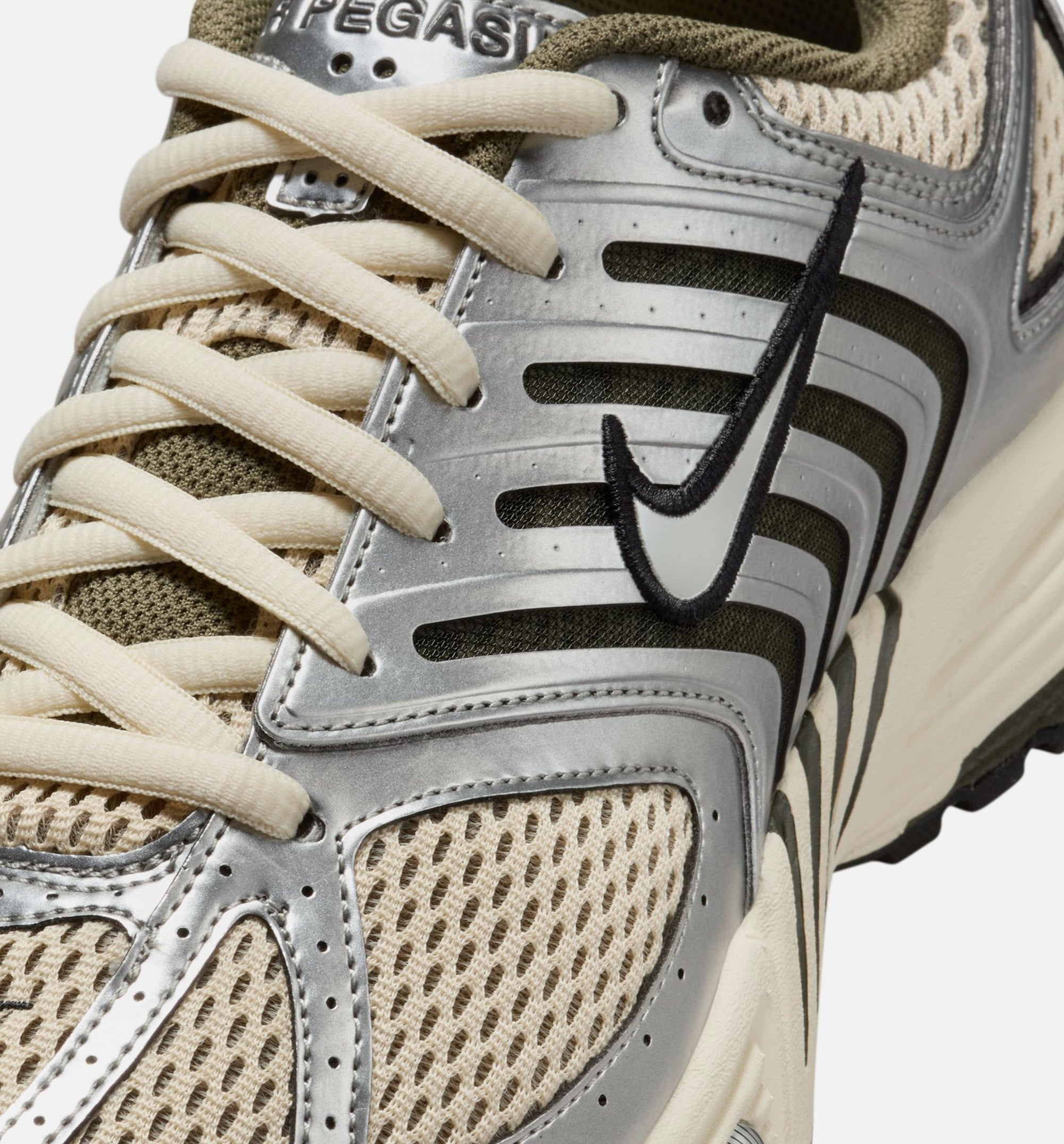 Air Pegasus 2005 Mens Lifesyle Shoe - Light Khaki/Metallic Silver、mySite、dreamappss