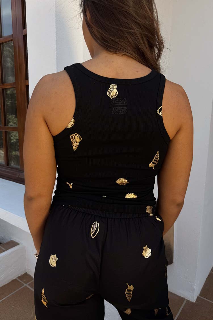 Black Shell Rib Tank、mySite、solidvoid