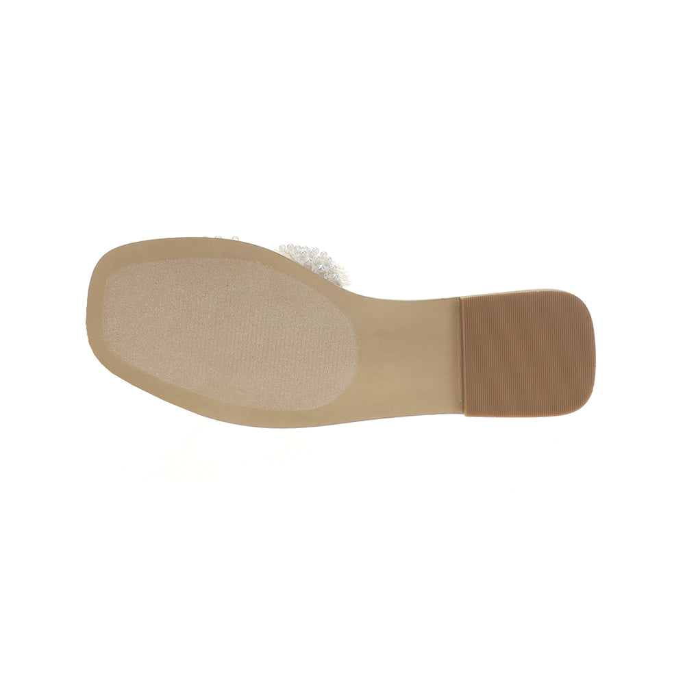 Hazel Slide Flat Sandals、mySite、gtrtttuynbv