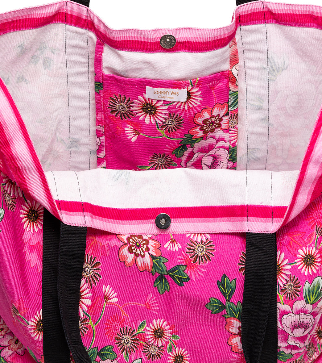 Johnny Was Blum Beach Tote、mySite、noshort