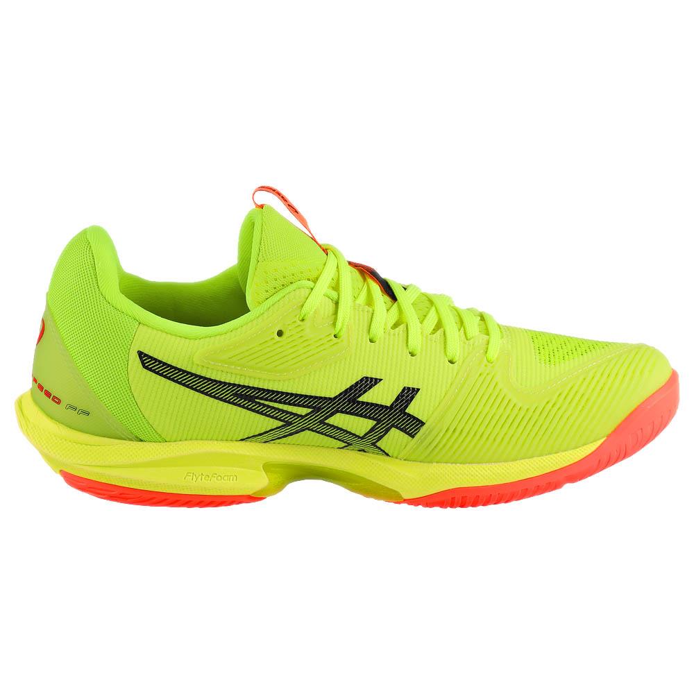 Asics Women's Solution Speed FF 3 - Paris - Safety Yellow/Black、mySite、neckold