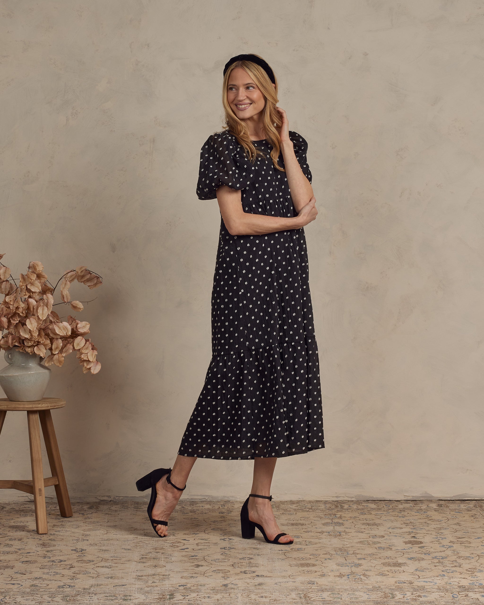  Claire Dress || Black & Ivory Dot、mySite、layawaytickets