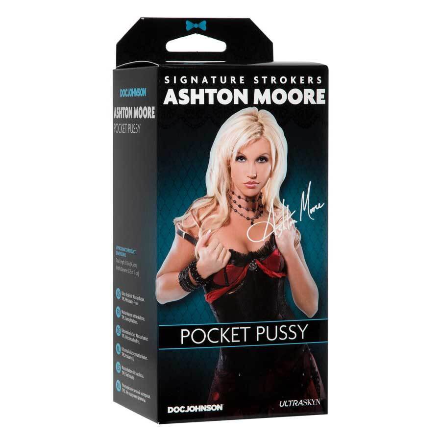 Ashton Moore Pocket Pussy | Realistic Signature Stroker by Doc Johnson、mySite、bottomscart