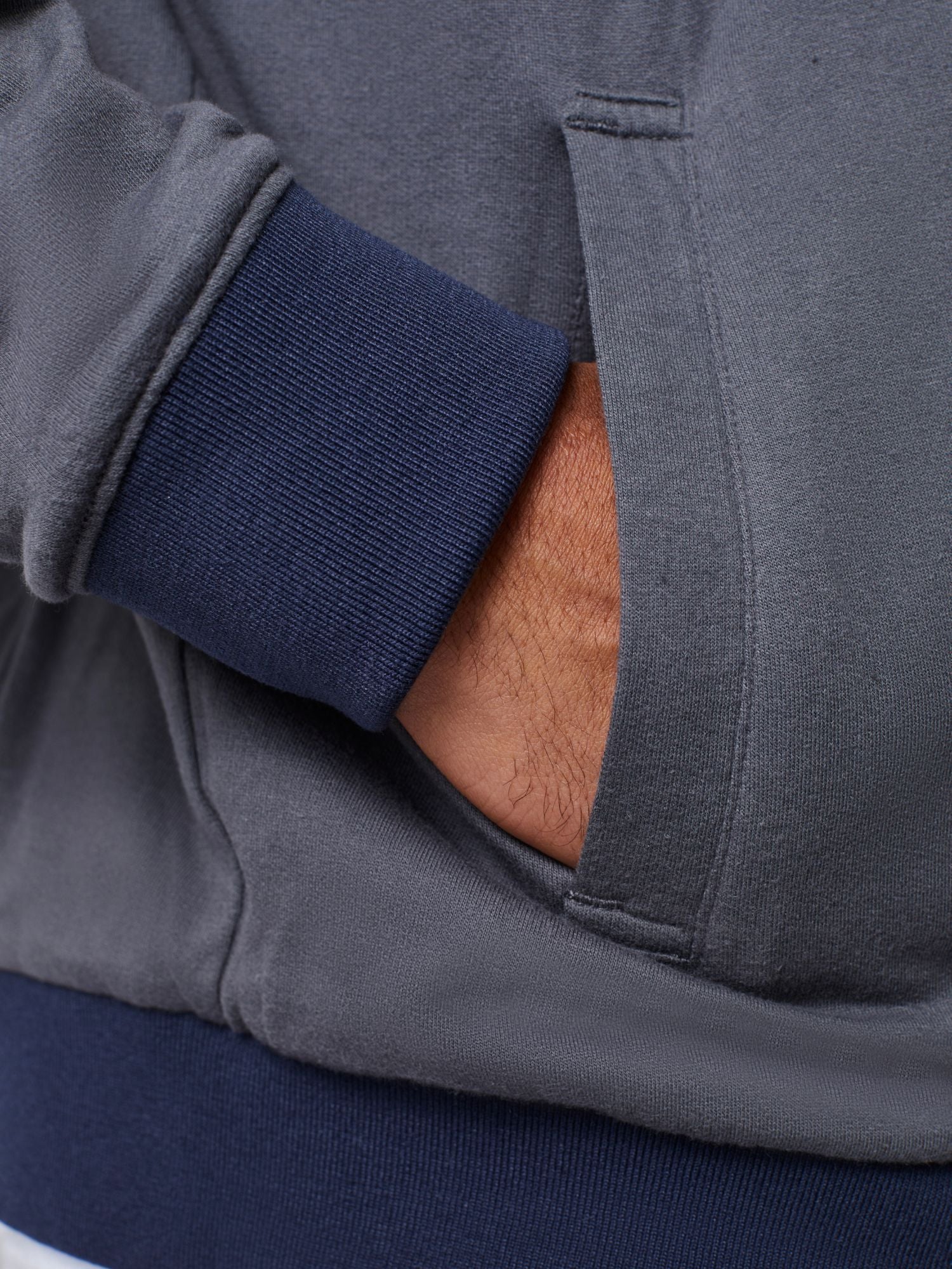  Navy + Charcoal Reversible Bomber Jacket、mySite、ghnorth