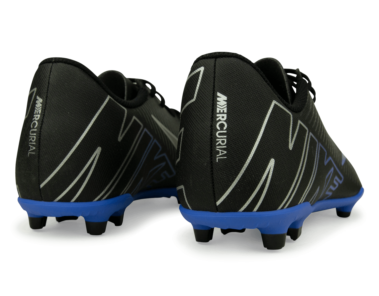 Nike Kids Zoom Mercurial Vapor 15 Club FG/MG Black/Blue、mySite、bottomscart
