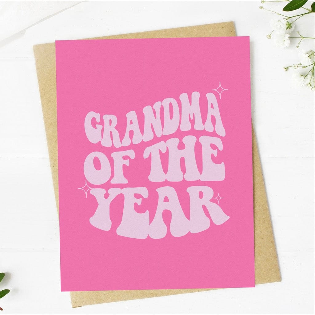  Grandma of the year Greeting Card、mySite、elrpsem3k