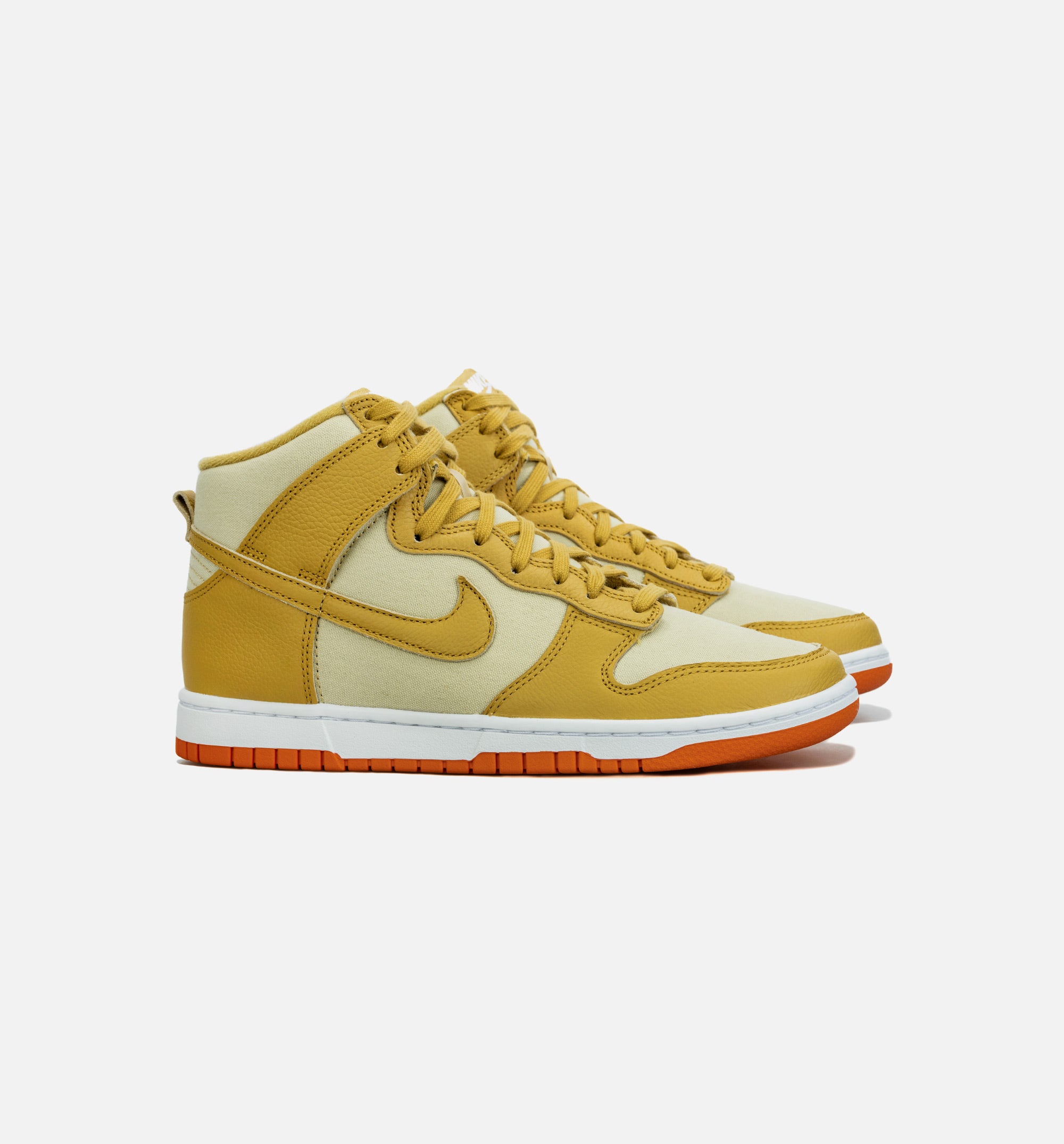 Dunk High Gold Canvas Mens Lifestyle Shoe - Gold/Beige、mySite、dreamappss