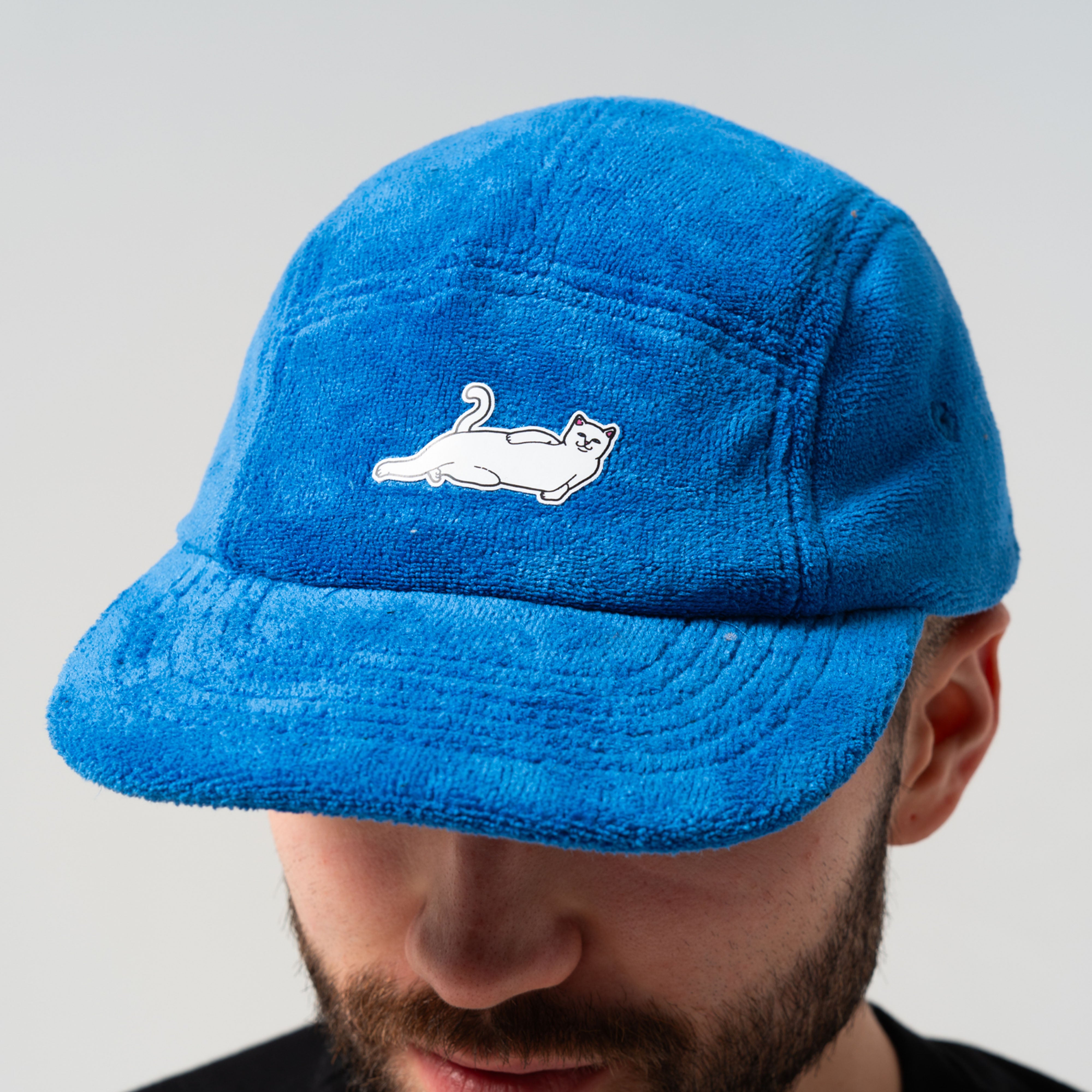  Catstanza Camper Hat (Blue)、mySite、merchandisen