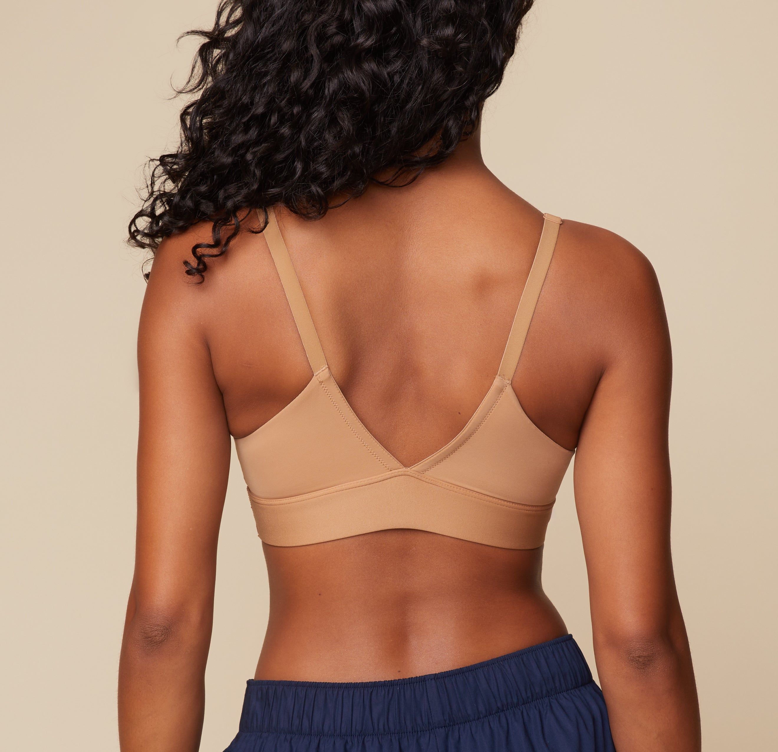 Bliss Triangle Bralette - Tan、mySite、bengalsvssteelers