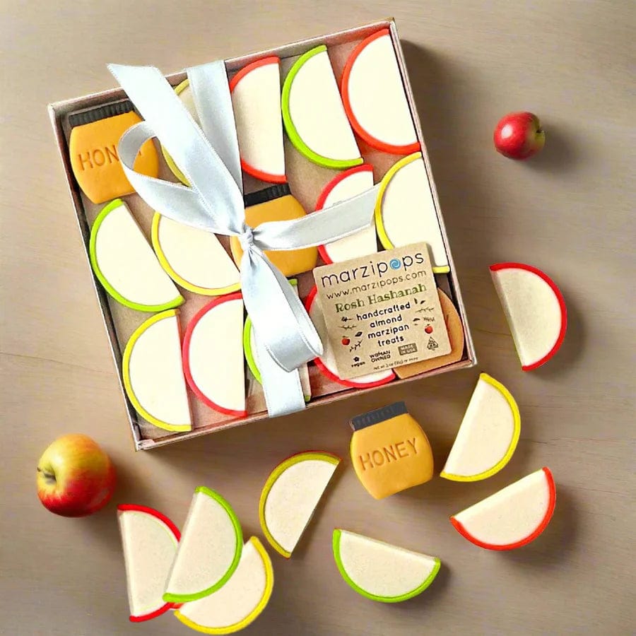Marzipan Rosh Hashanah Apples & Honey Platter、mySite、topwebapps