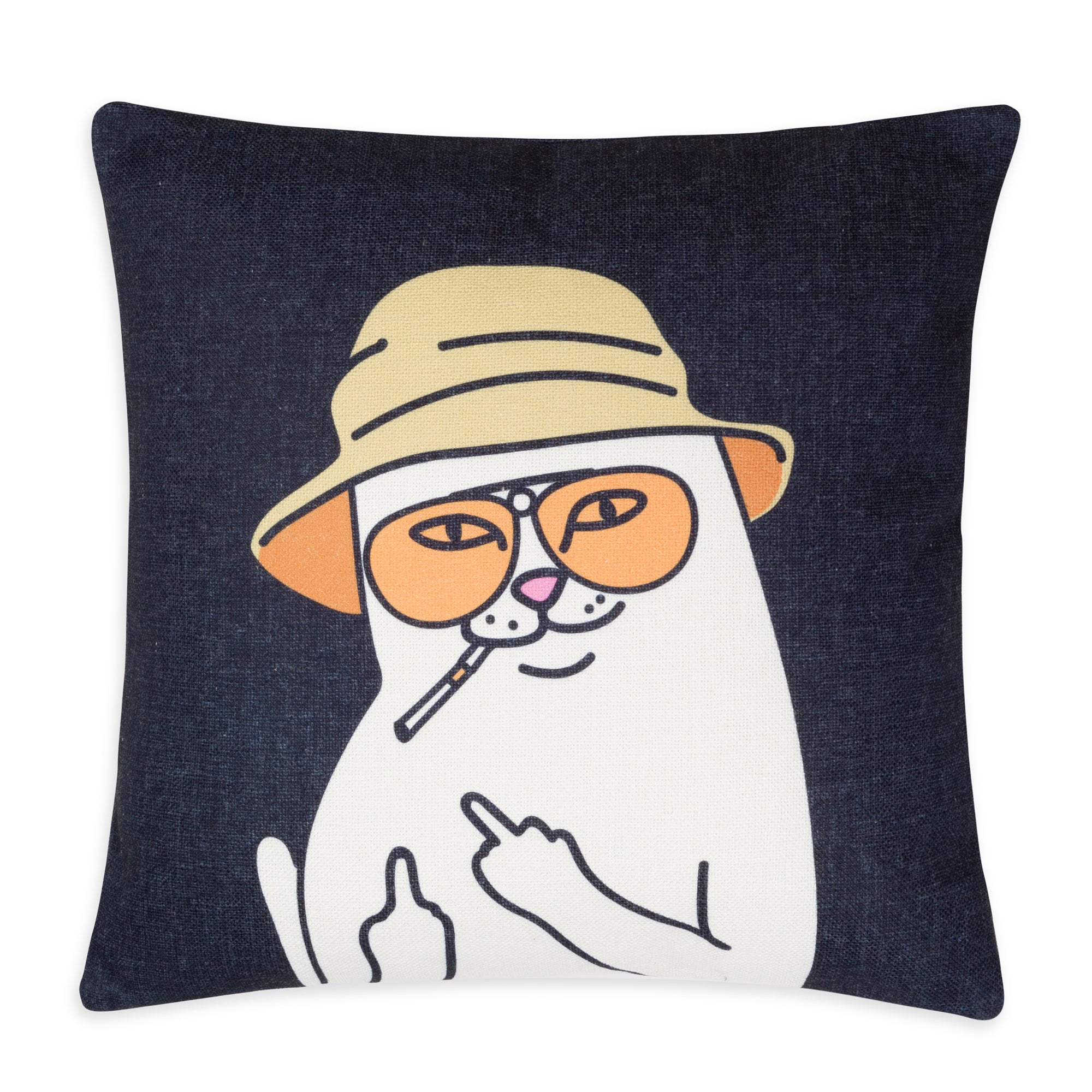  Nermal S Thompson Jacquard Pillow (Black)、mySite、merchandisen
