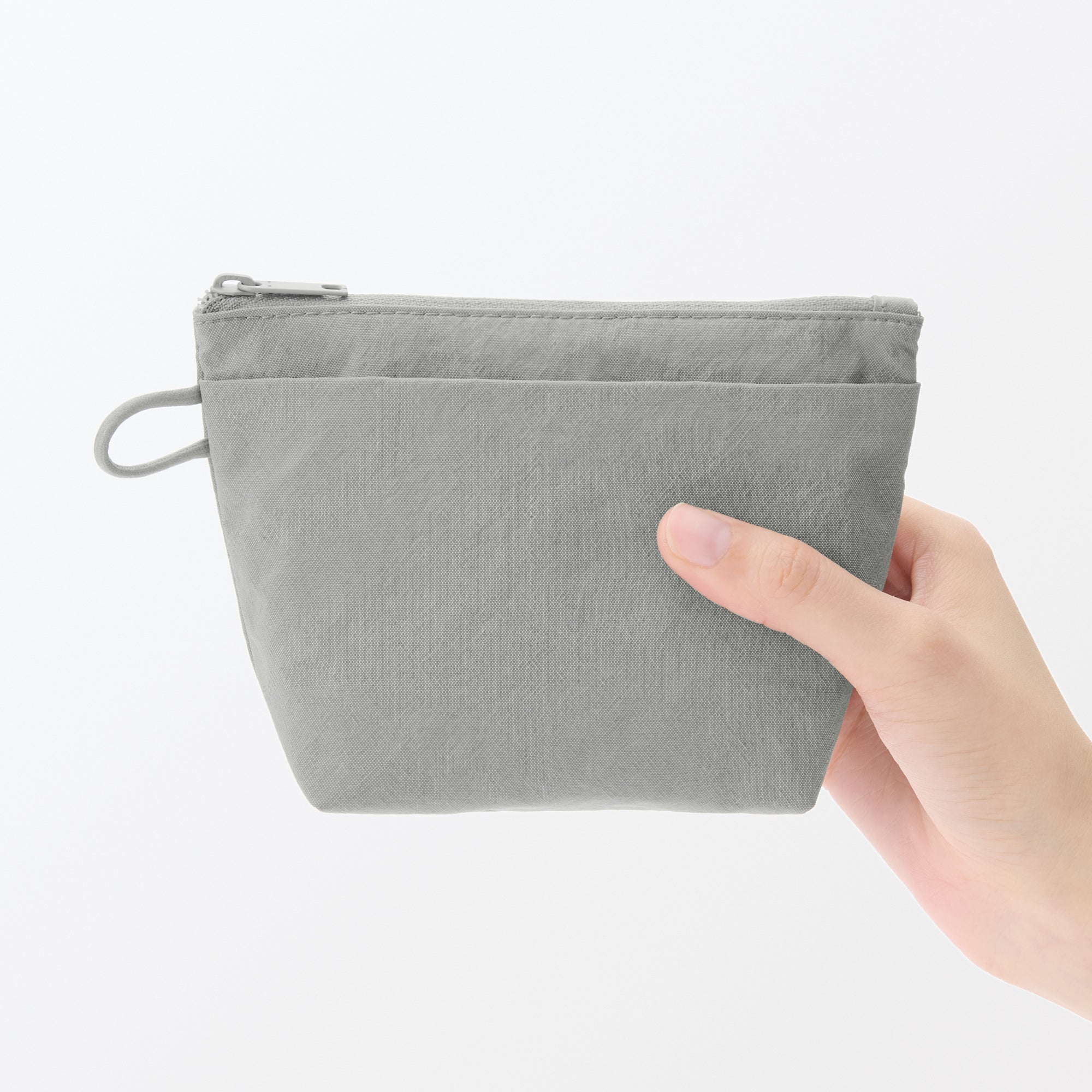  Wrinkled Nylon Gusset Pouch - Small、mySite、sugarbowlscore
