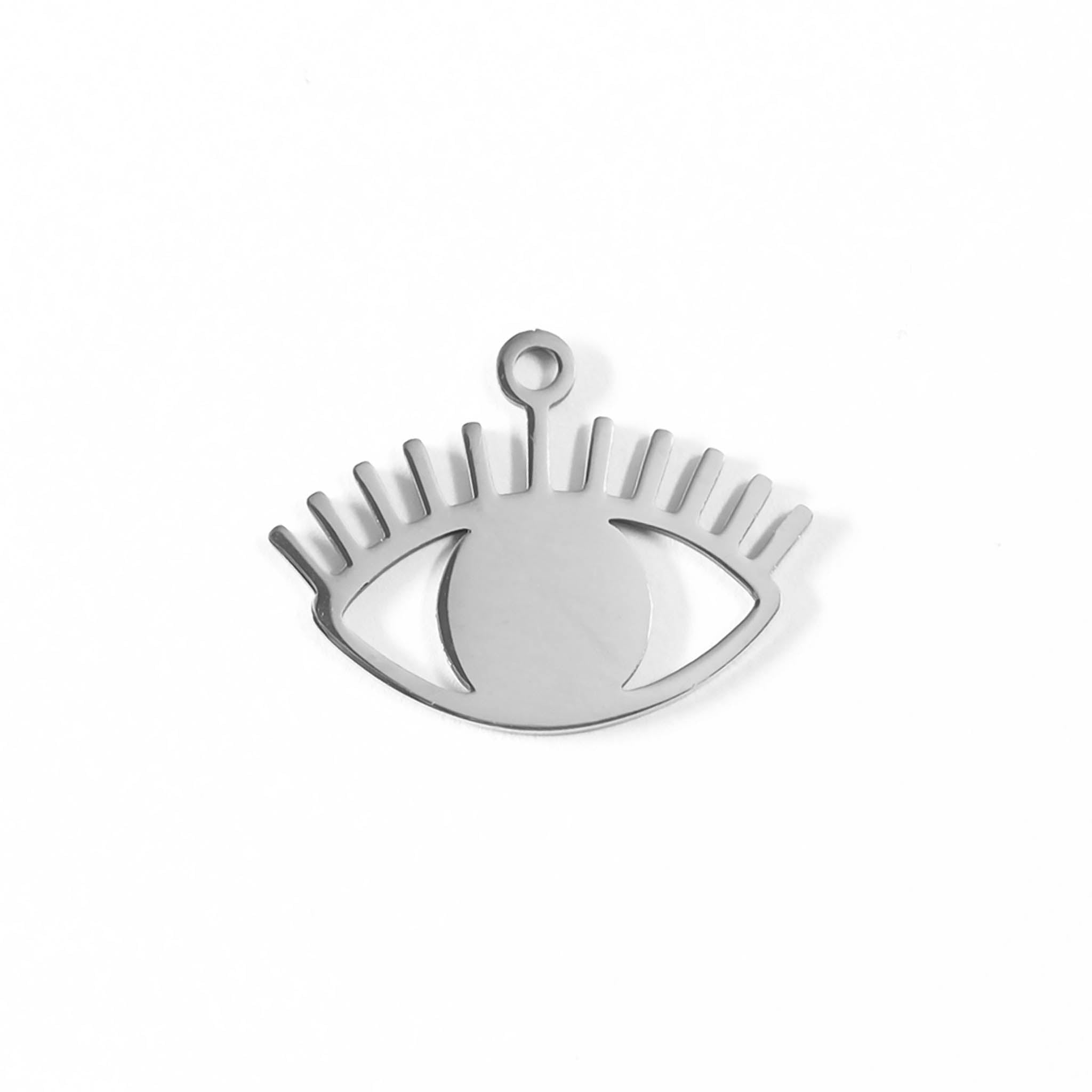 18K Gold PVD Stainless Steel Evil Eye Charm / PDL0039、mySite、dreamappss