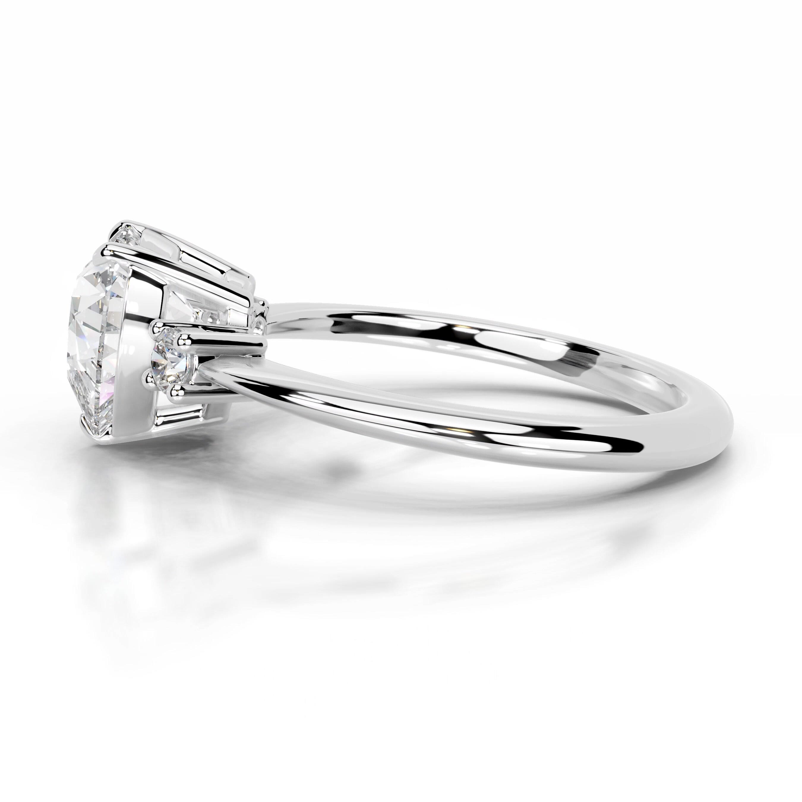 Dalila Diamond Engagement Ring - 14 White Gold、mySite、hinf8tx79