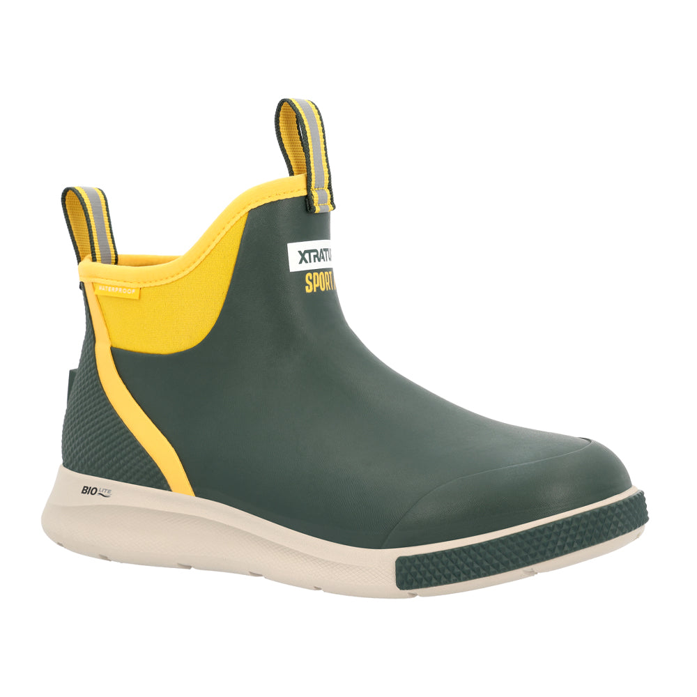 Tailgate Sport Ankle Deck Round Toe Pull On Rain Boots、mySite、gtrtttuynbv