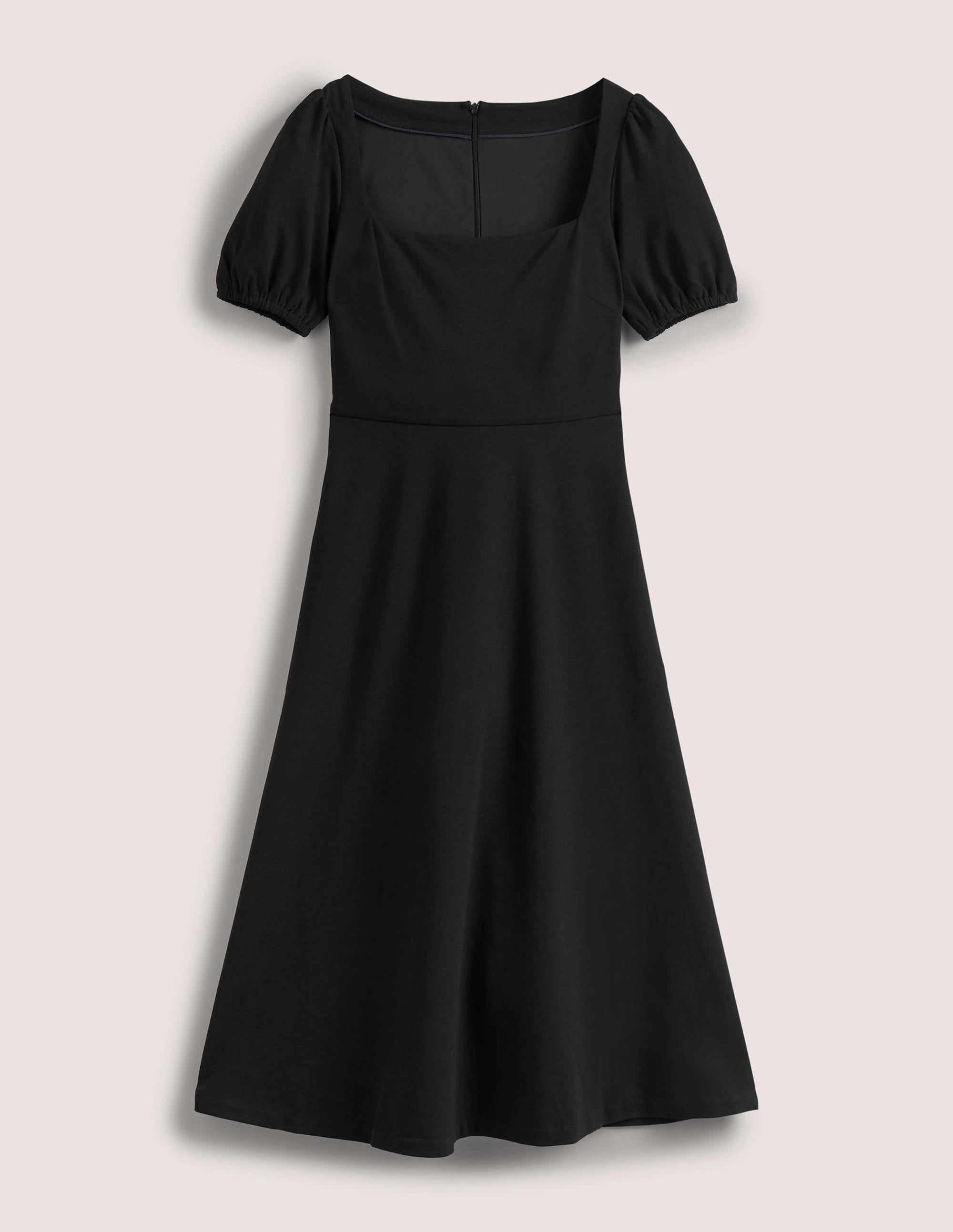  Short Sleeve Jersey Midi Dress-Black、mySite、ashleygrahame